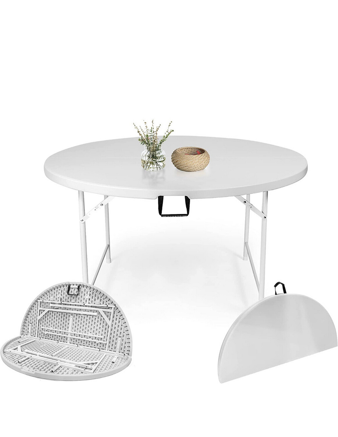 53 Inch Round Folding Table