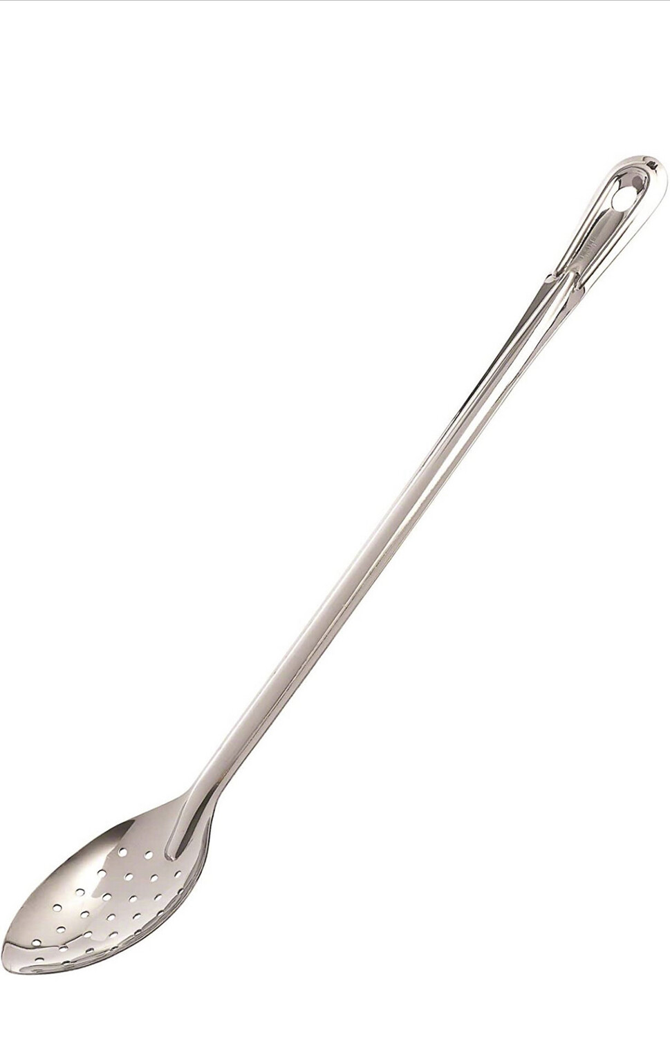 18" Extra-Long Handled Perforated Serving Spoon