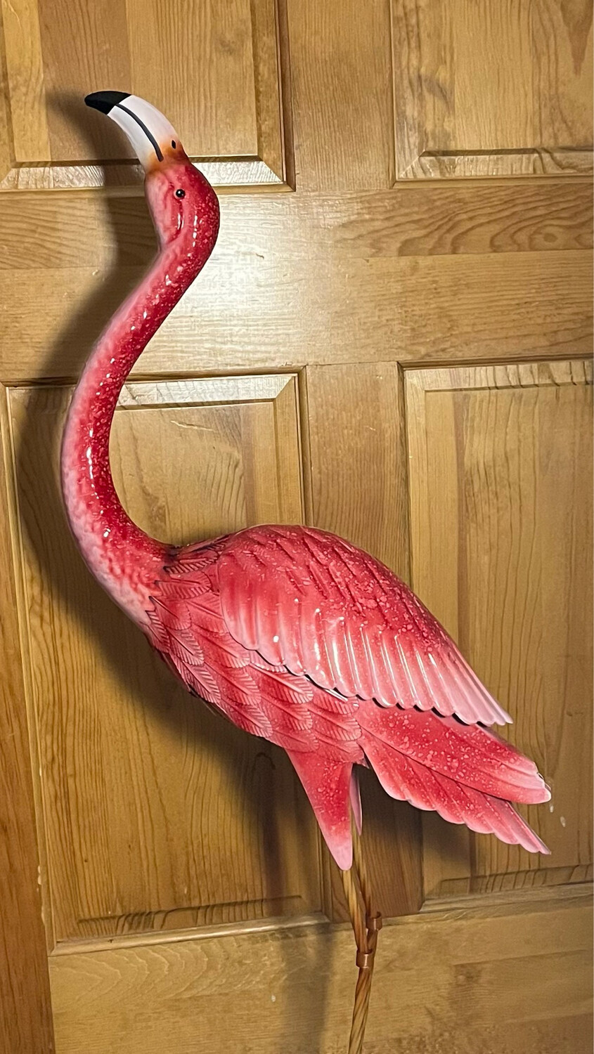 Floor Standing Pink Flamingo