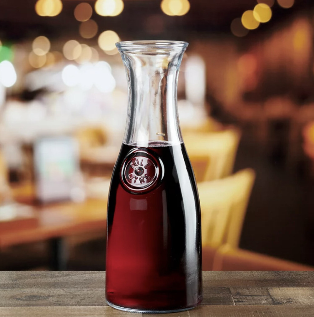 Glass Carafe With Lid