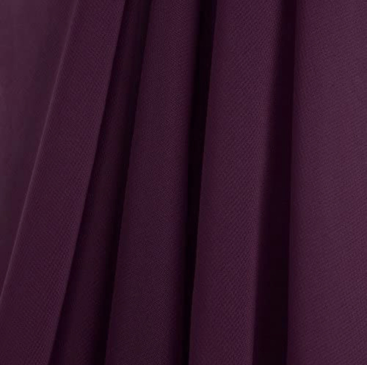 Plum Chiffon Curtain