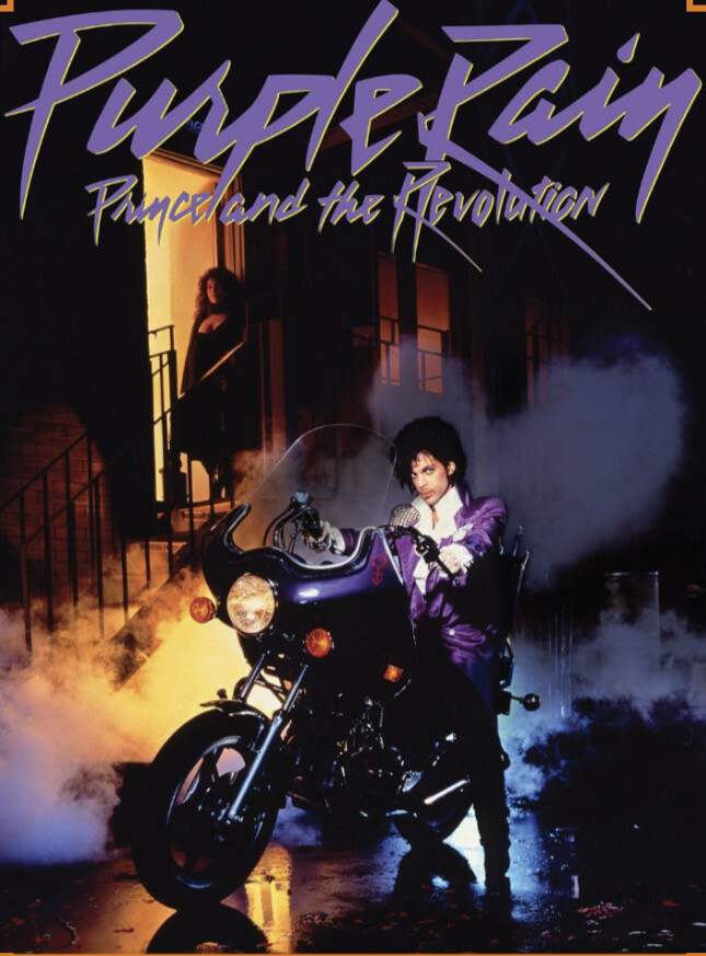 Prince Purple Rain Curtain