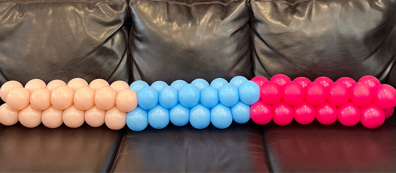 Large Balloon Ropes X6