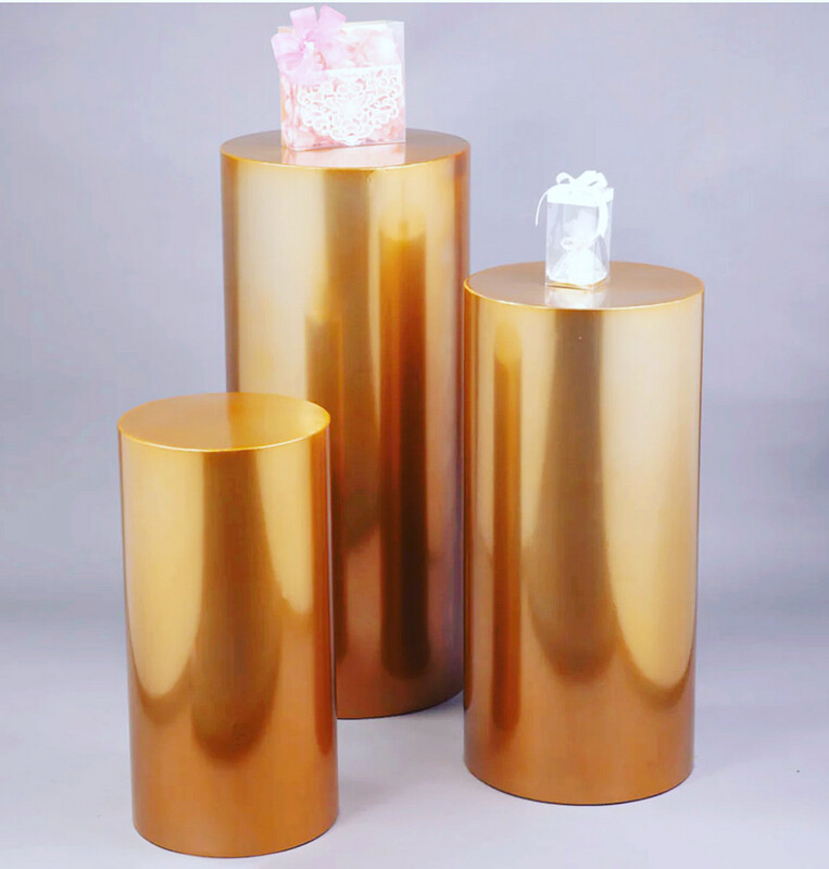 Gold Cylinder Set 3ct 12DX24H 14DX30H 16DX36H × 1