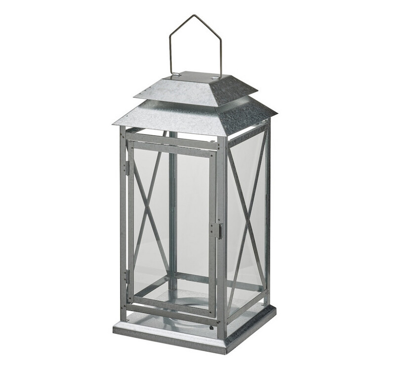 Large Silver Lantern
