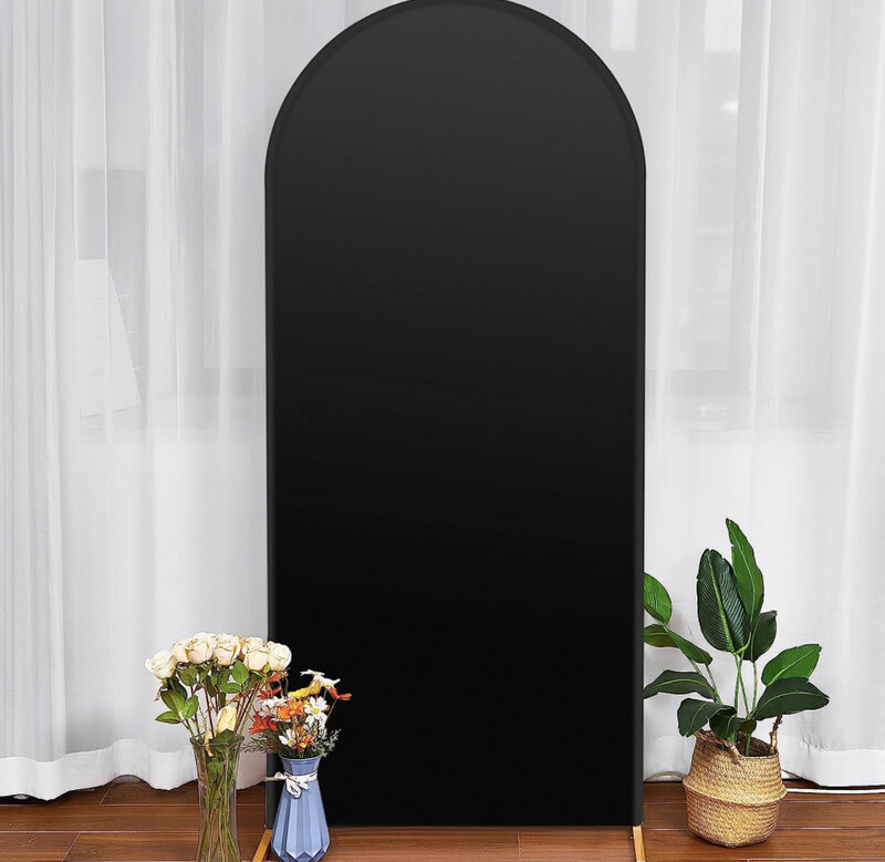 Backdrop Cover Spandex Fit Round Top