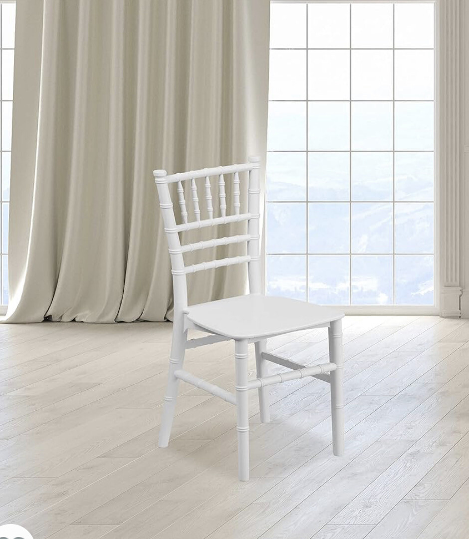 White Children Chiavari Chair