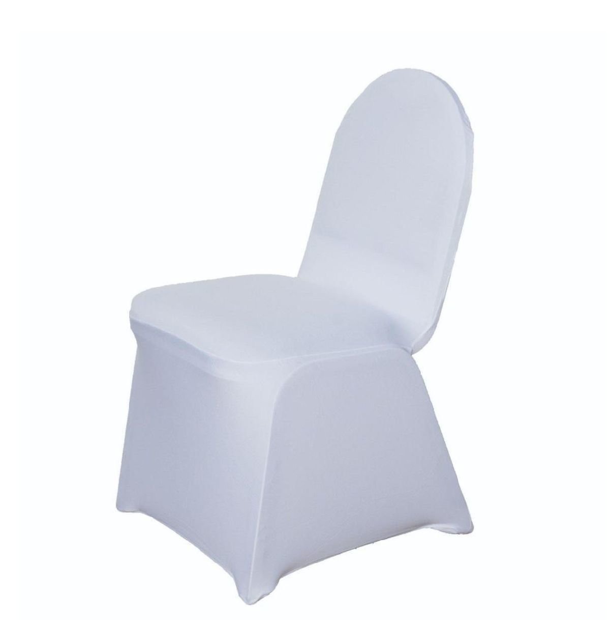 White Spandex Banquet Chair Covers