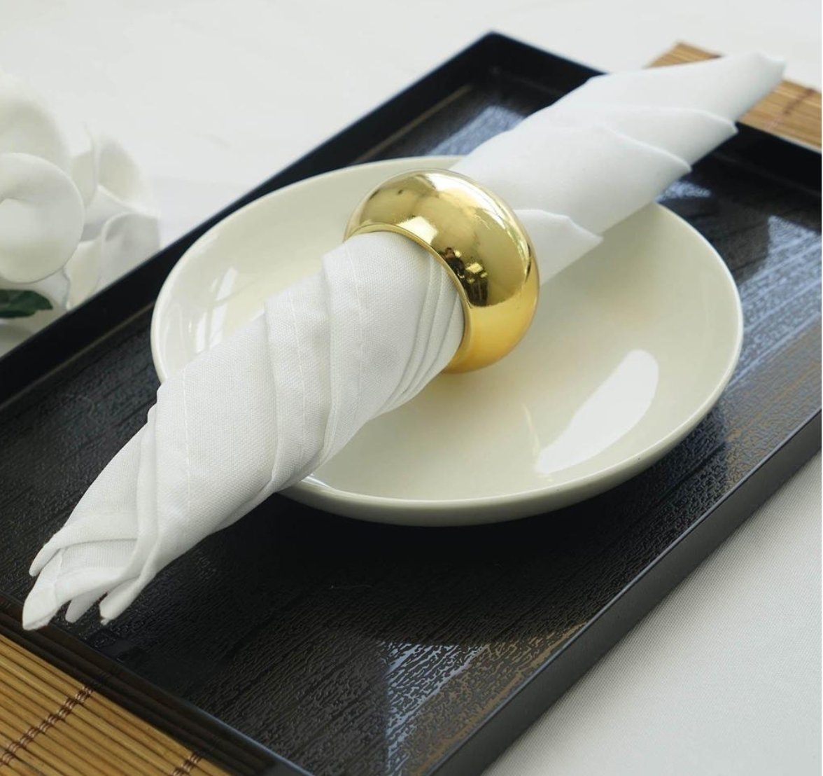 White Polyester 17x17 Napkin