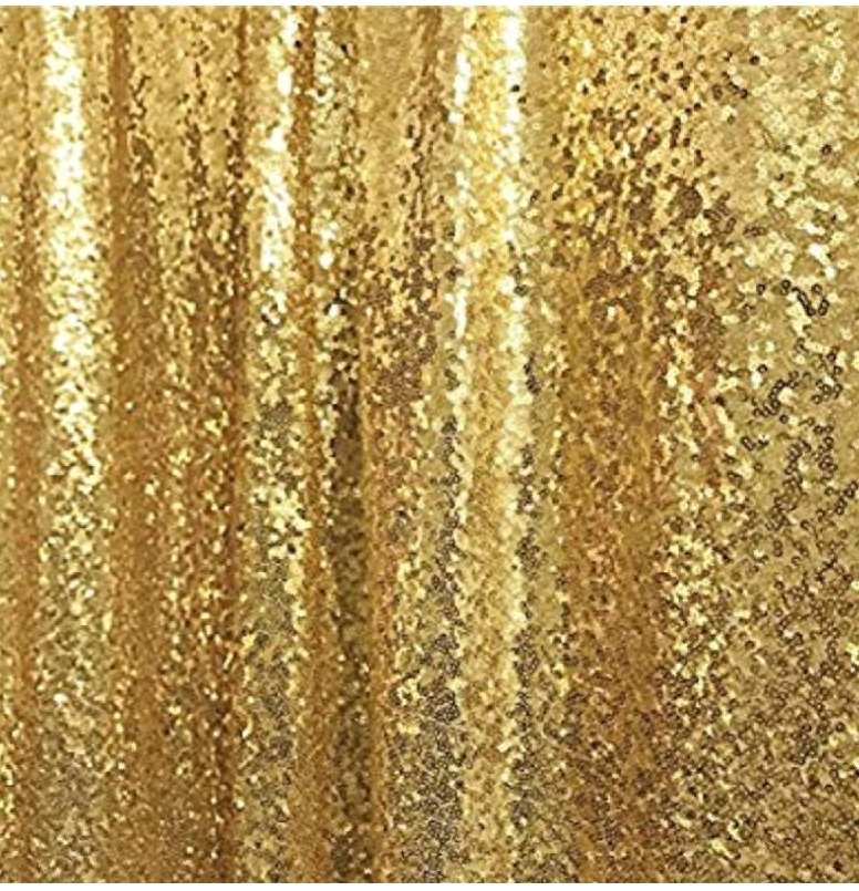 36 x84 Gold Sequin Curtian