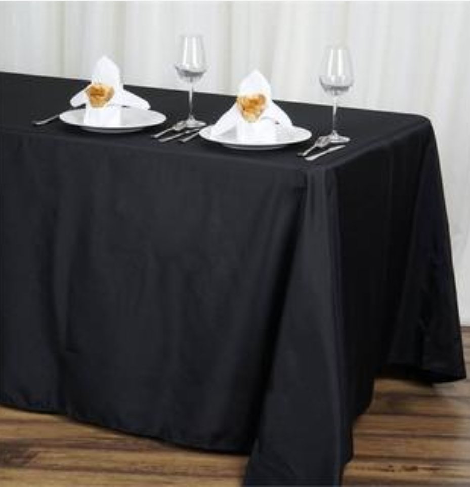Black Tablecloth