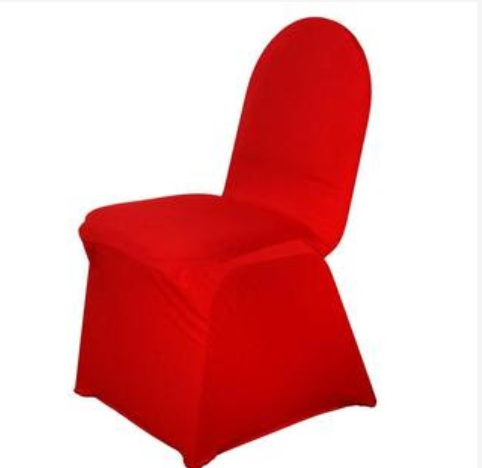 Red Spandex Banquet Chair Covers
