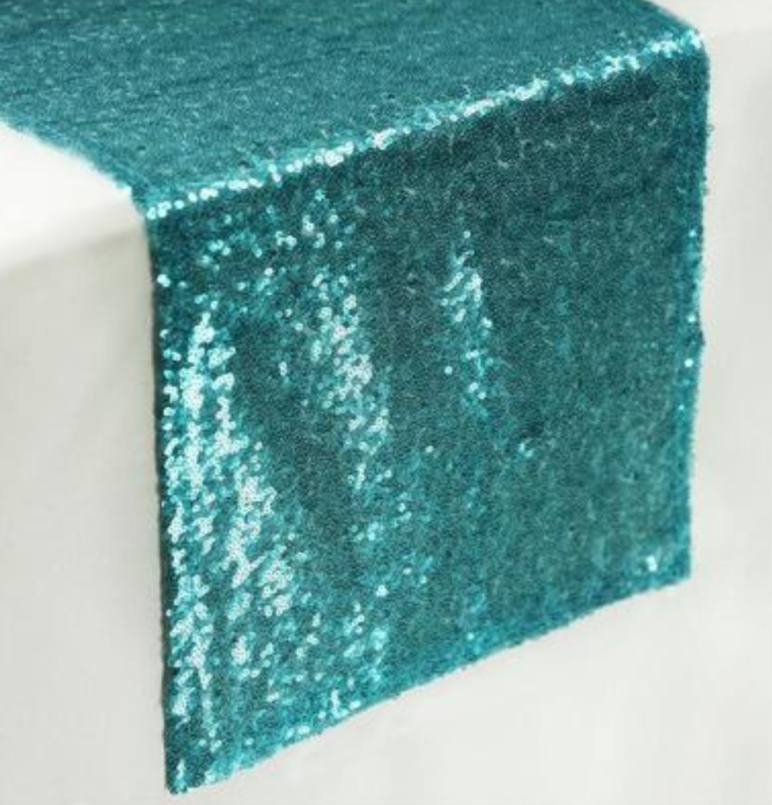 Turquois Sequin TableRunner