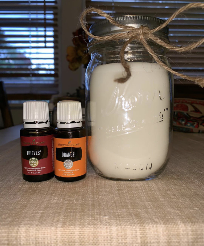 Orange and Theives Fall Candle