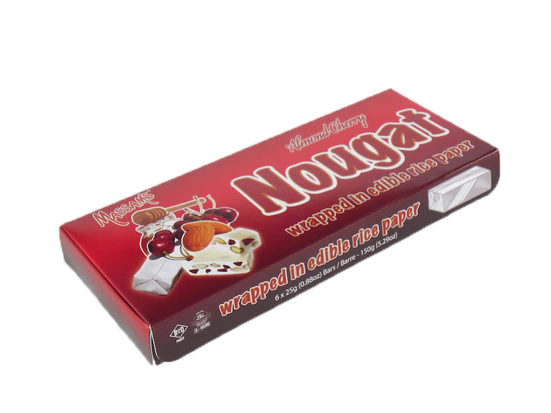 Almond Cherry Nougat Gift Box Almond Cherry Nougat Gift Box