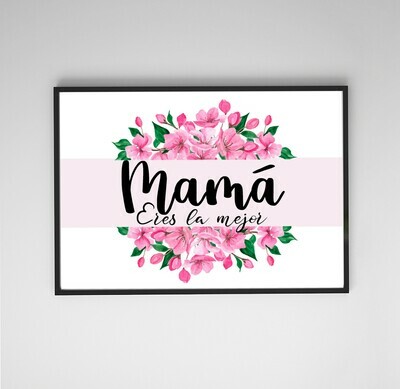 Mamá eres la mejor