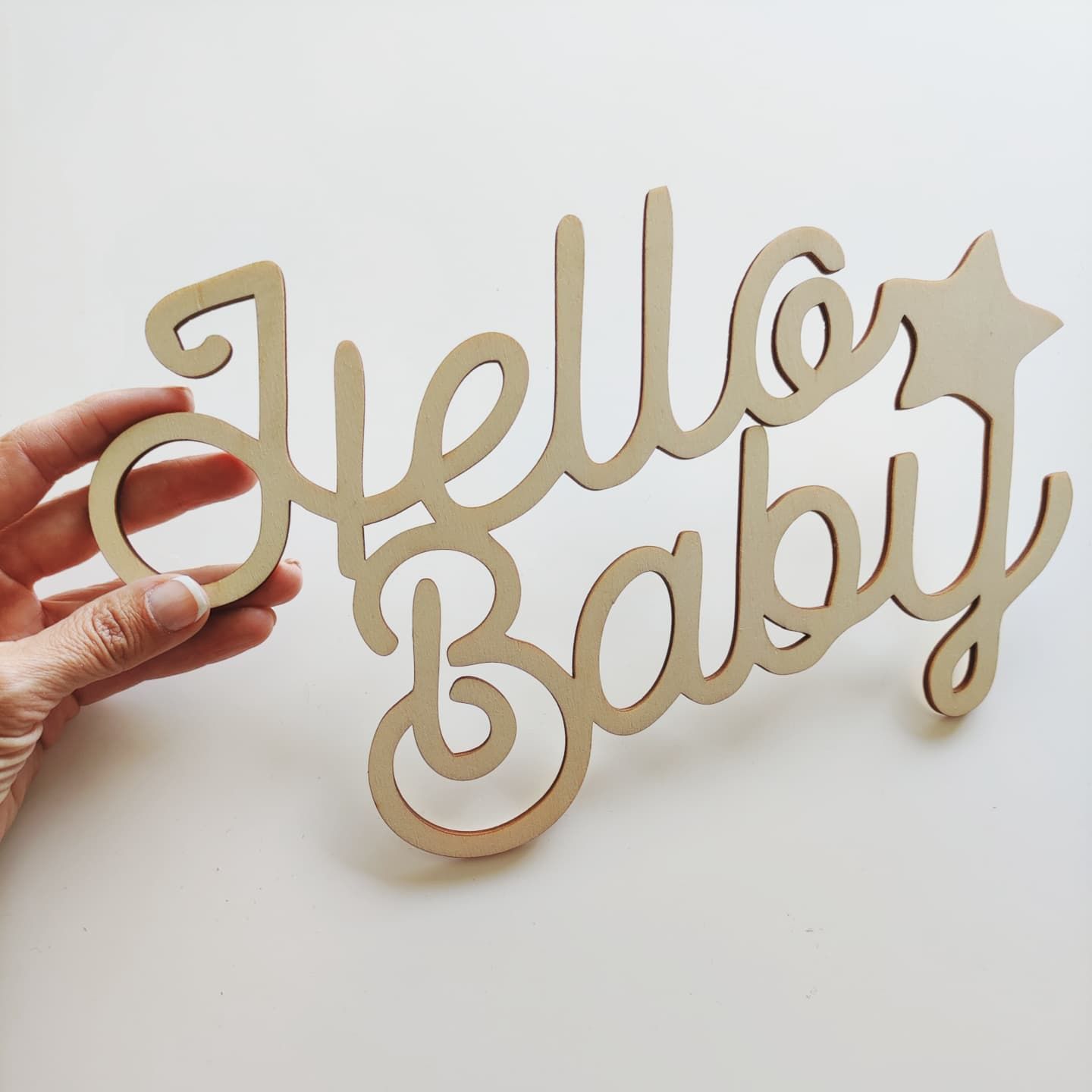 FRASE HELLO BABY
