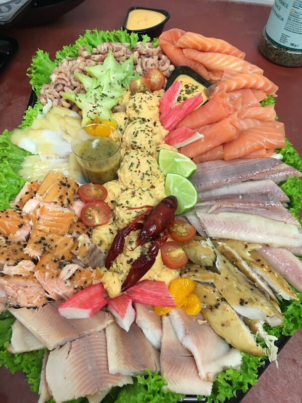 Zalmsalade de luxe (min 2p)