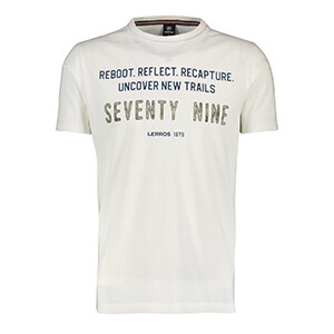 T-Shirt met borstprint *Seventy Nine*