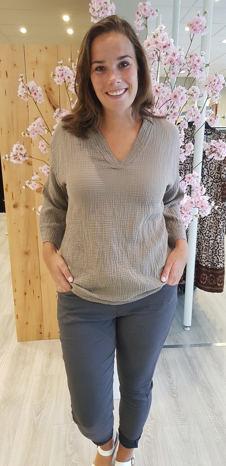 Hydro Blouse Taupe