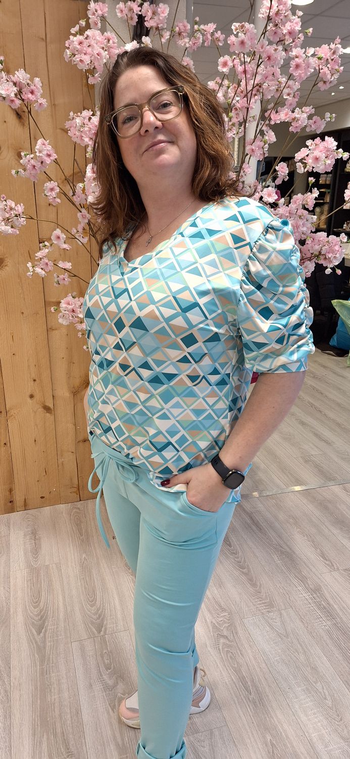 Top Pien licht mint