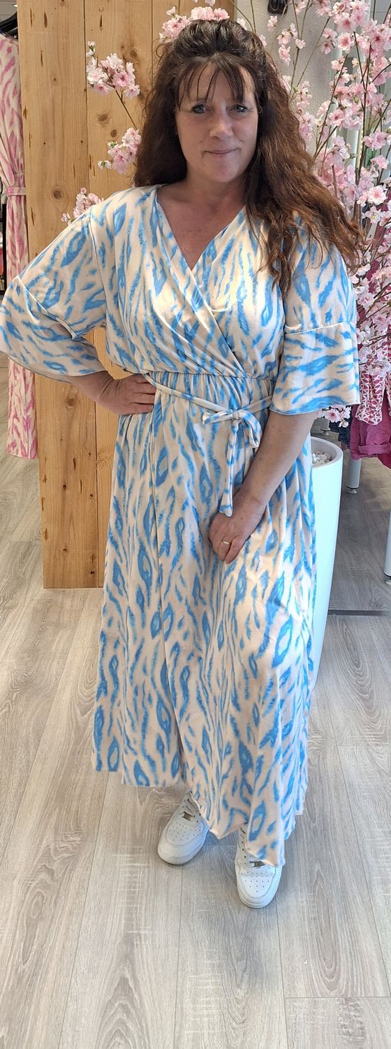 Maxi dress licht blauw
