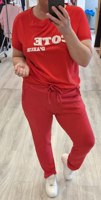 Cote d´azur shirt rood