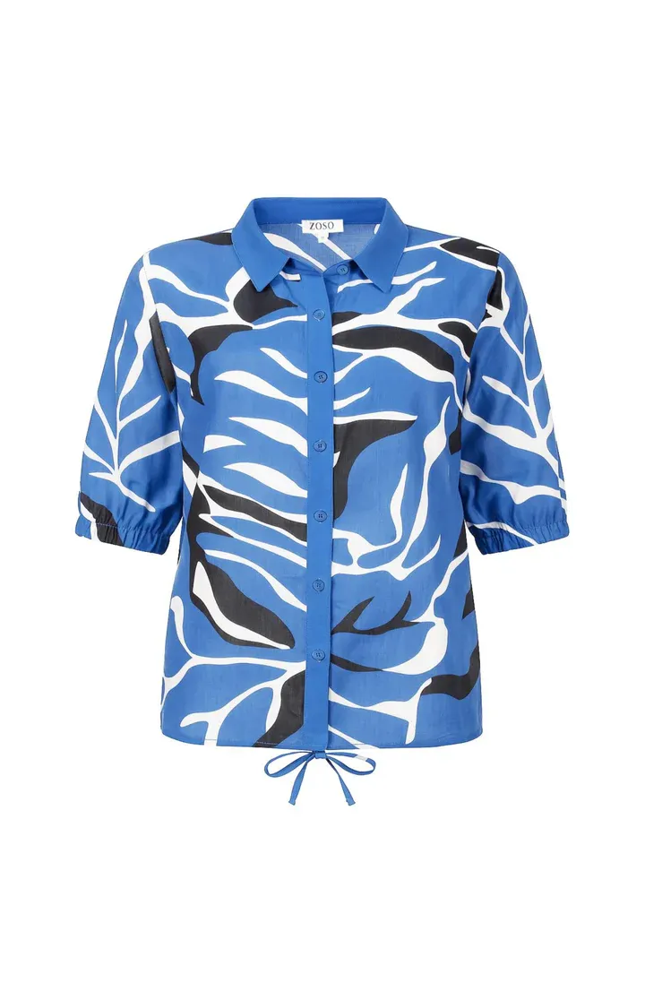 Blouse Isabel Cobalt Black 253