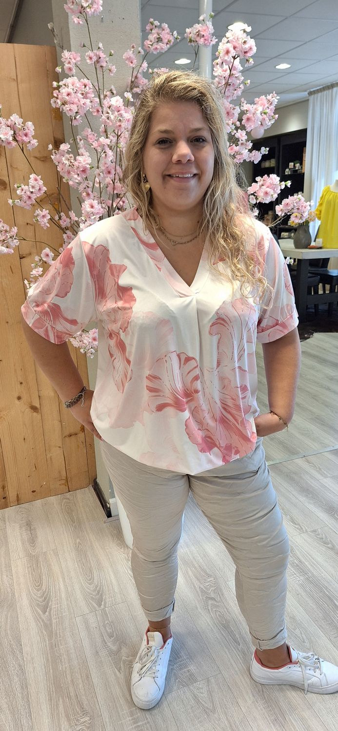 Top Chanti roze