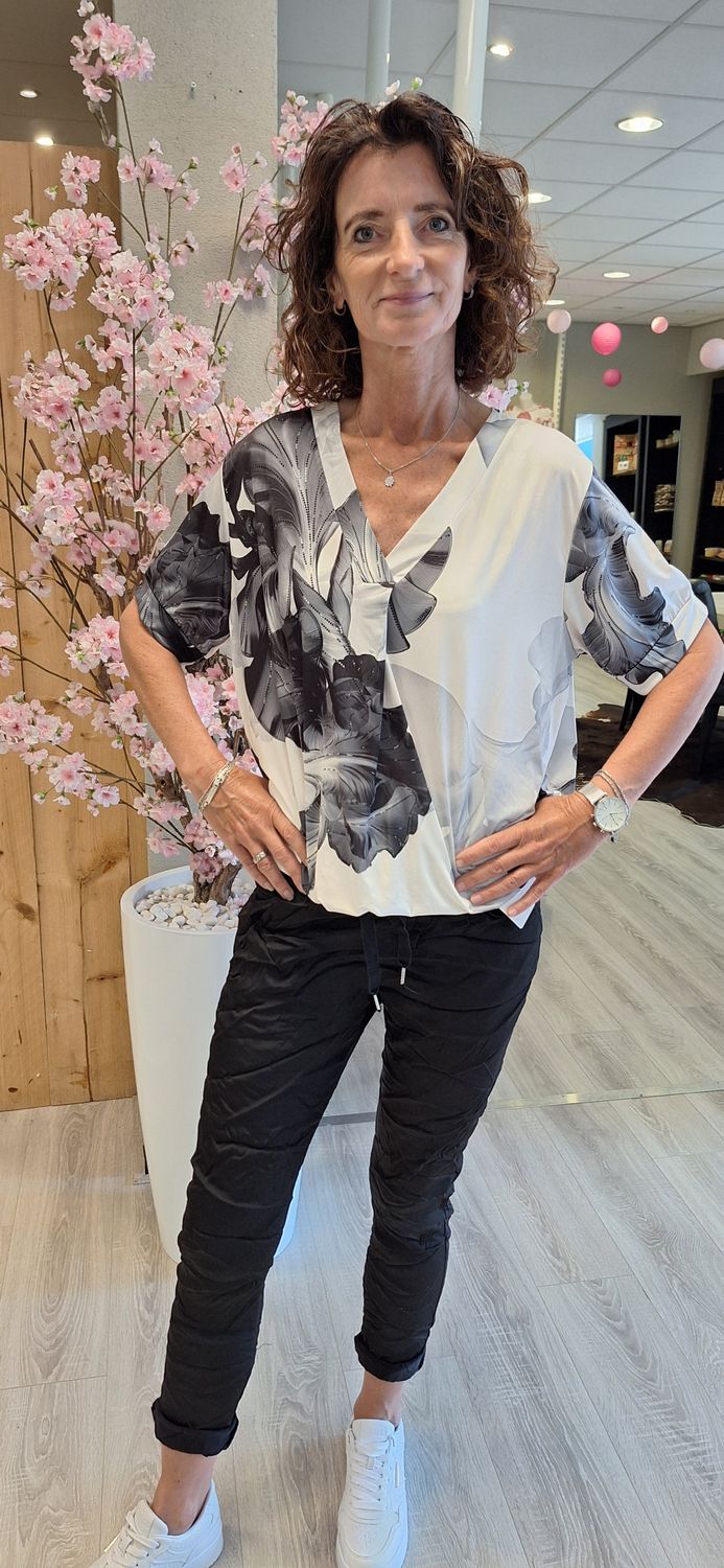 Top Chanti zwart