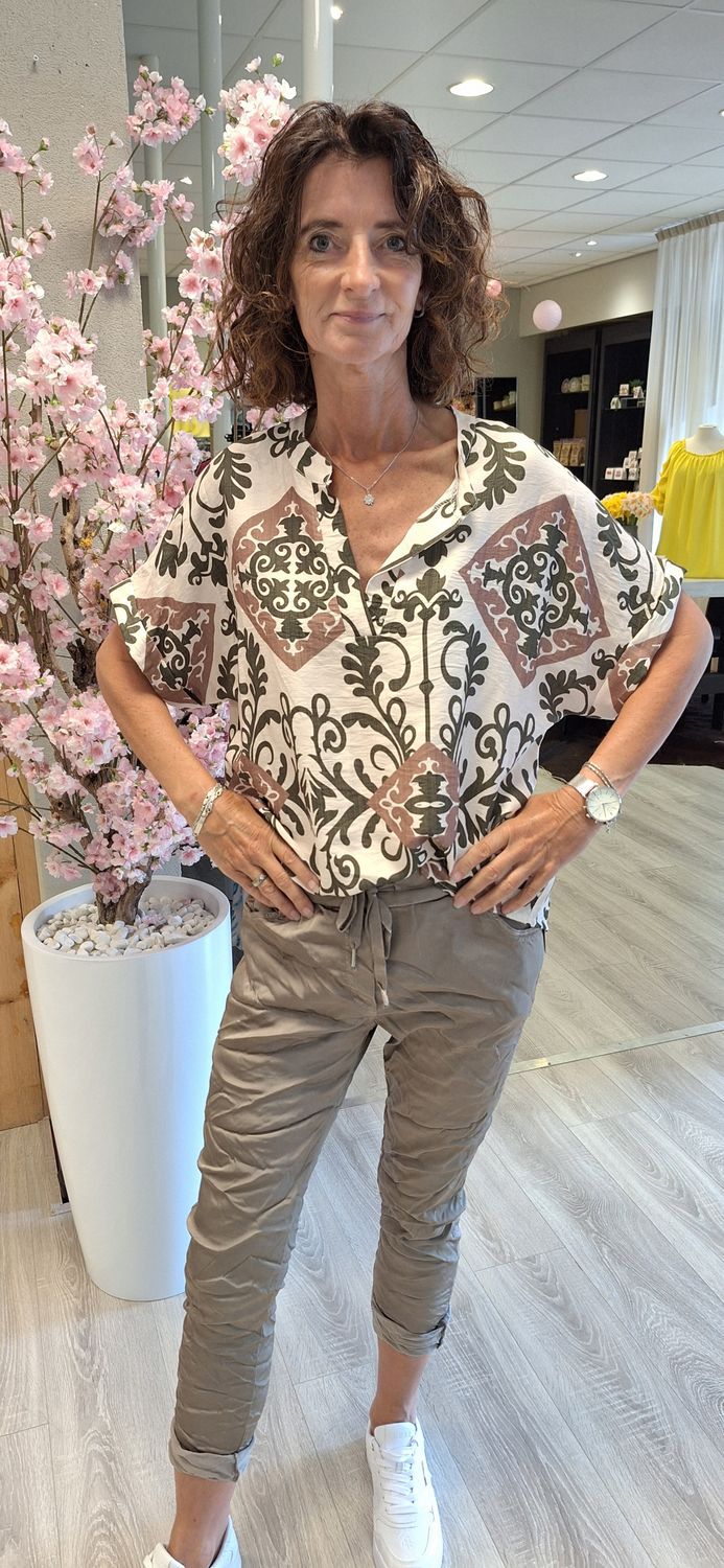 Blouse Mirthe groen