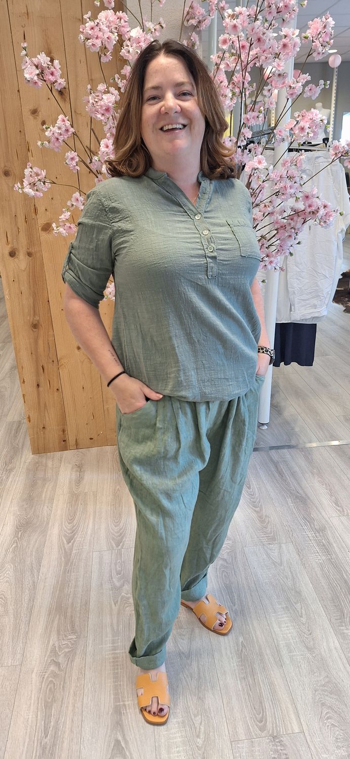 Blouse Puk groen