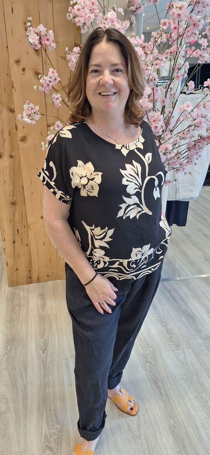 Blouse Pip zwart