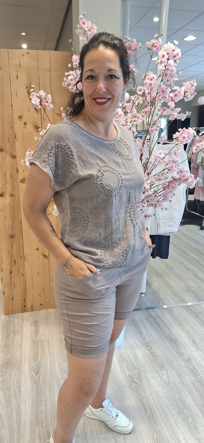 Short Taupe
