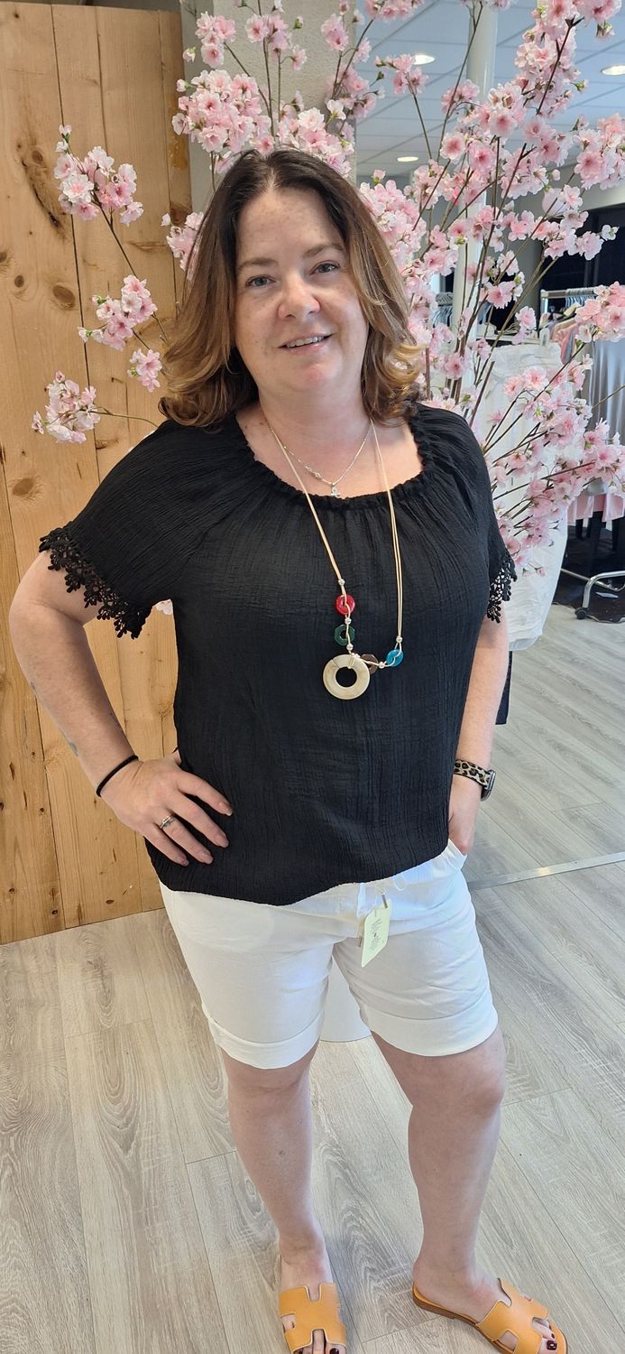 Blouse Katy zwart