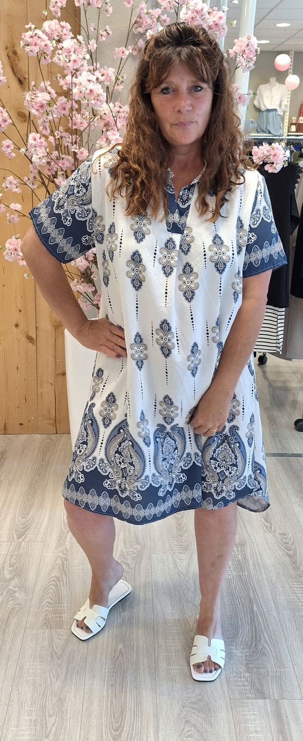 Jurk Fay donker blauw