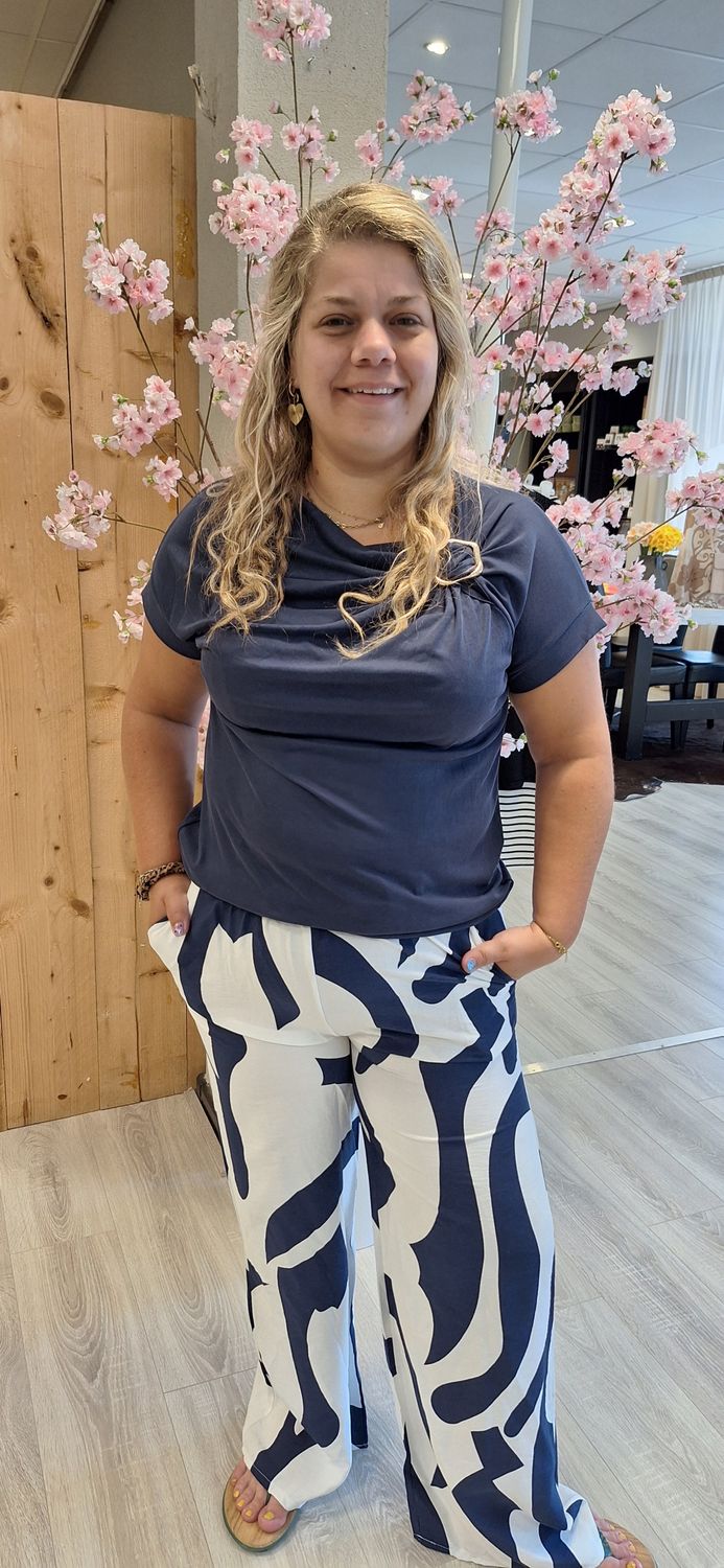 Broek Do donker blauw