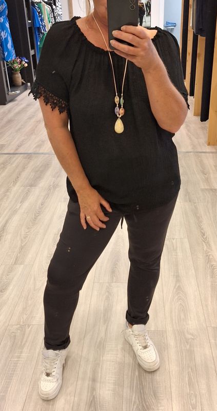 Blouse Katy zwart