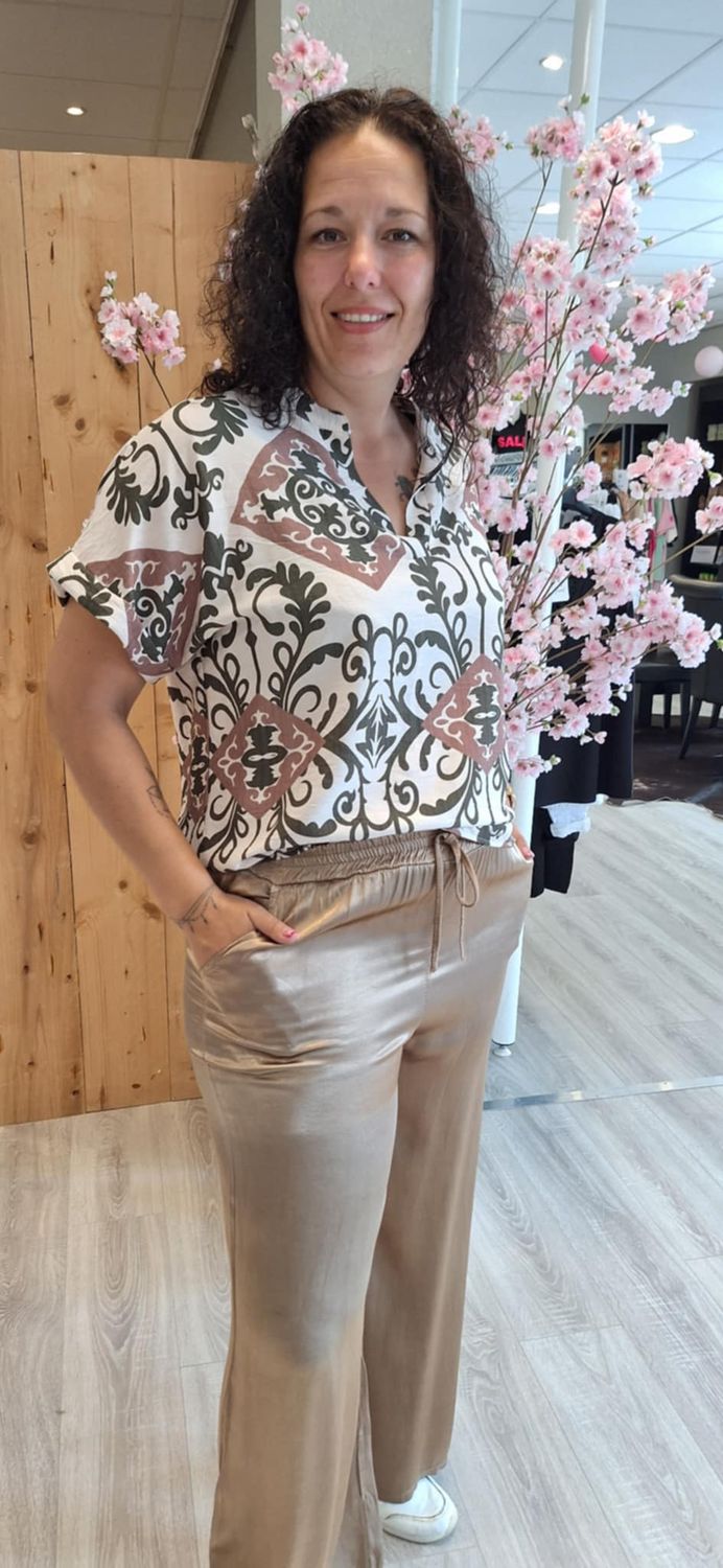 Blouse Mirthe groen