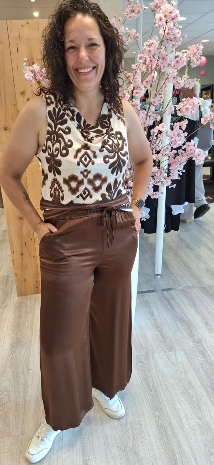 Waterval Top bruin