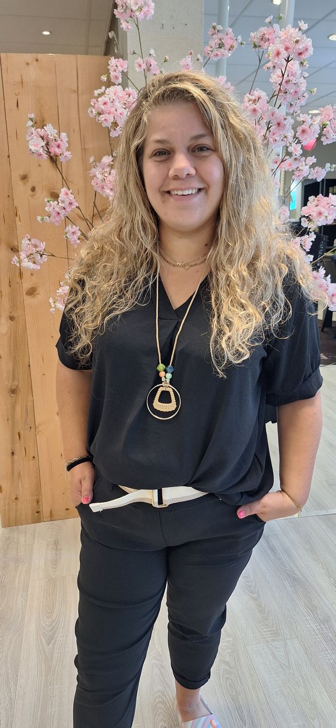 Blouse Ketting zwart