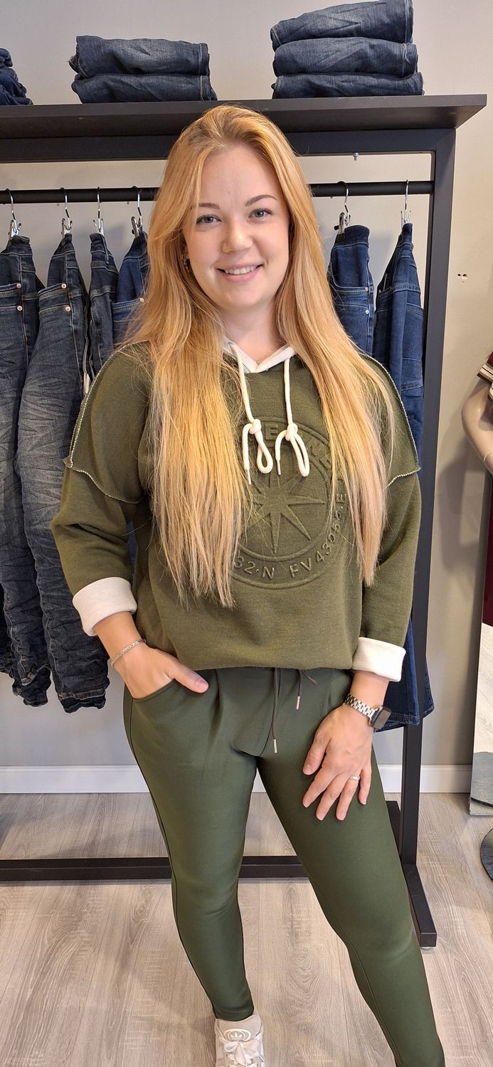 Sweater Amy groen