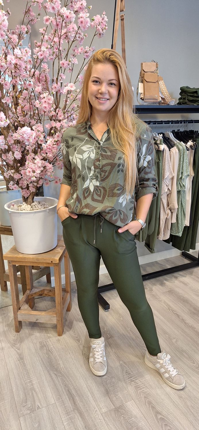 Blouse Mirthe groen