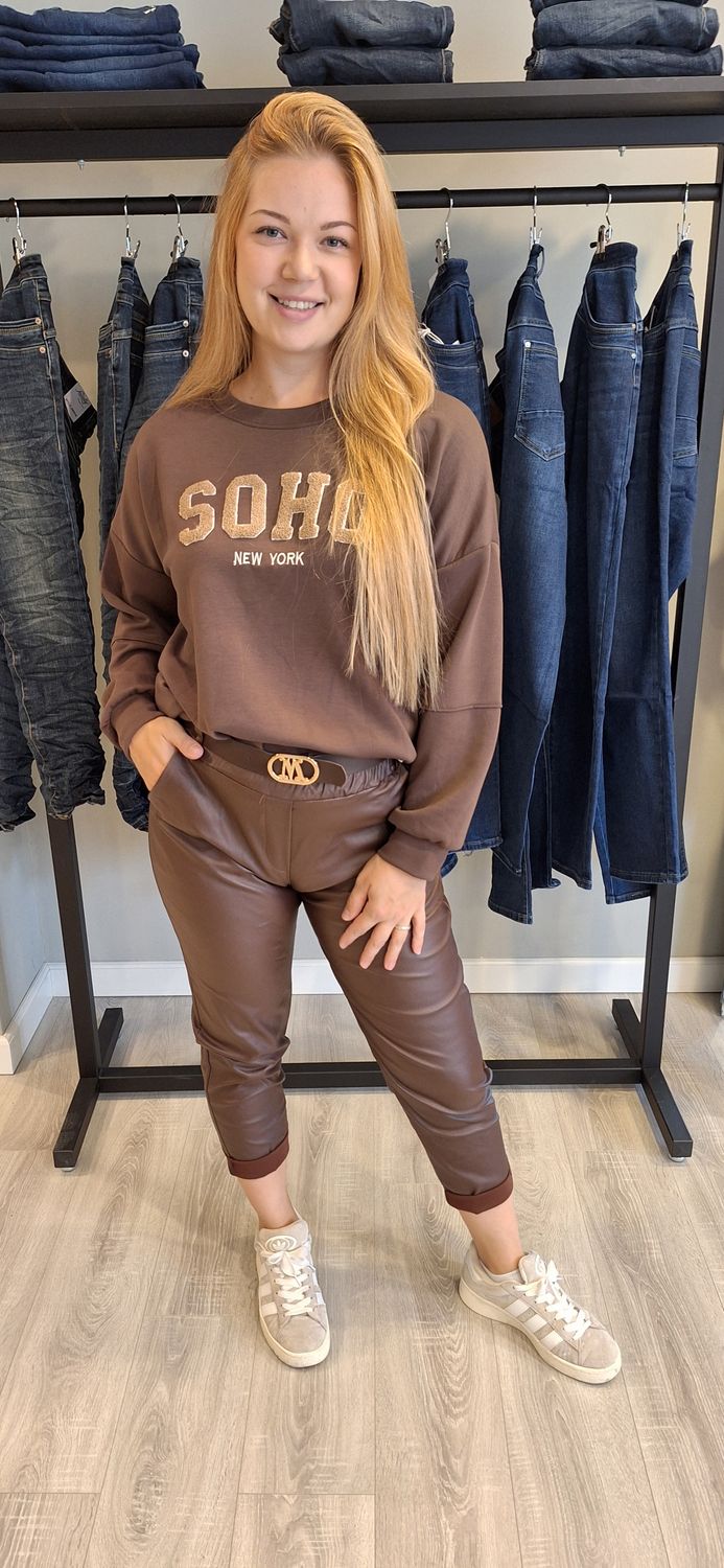 Soho sweater bruin