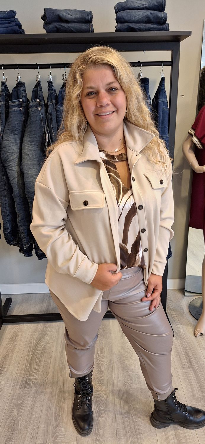 Jasje knoop offwhite