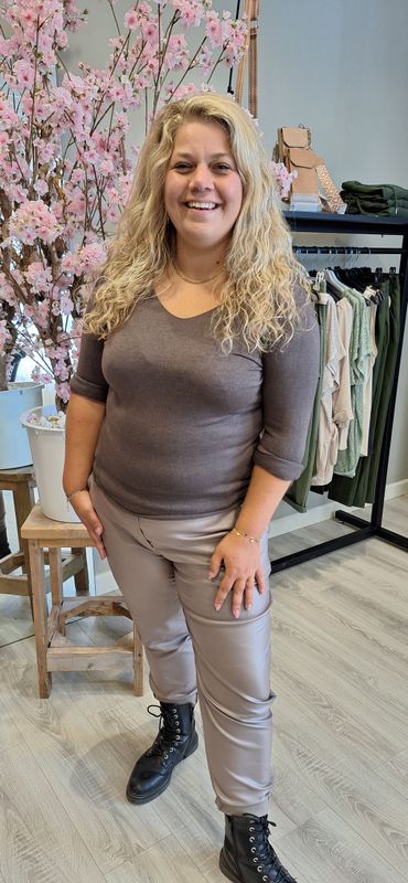 Basic truitje taupe