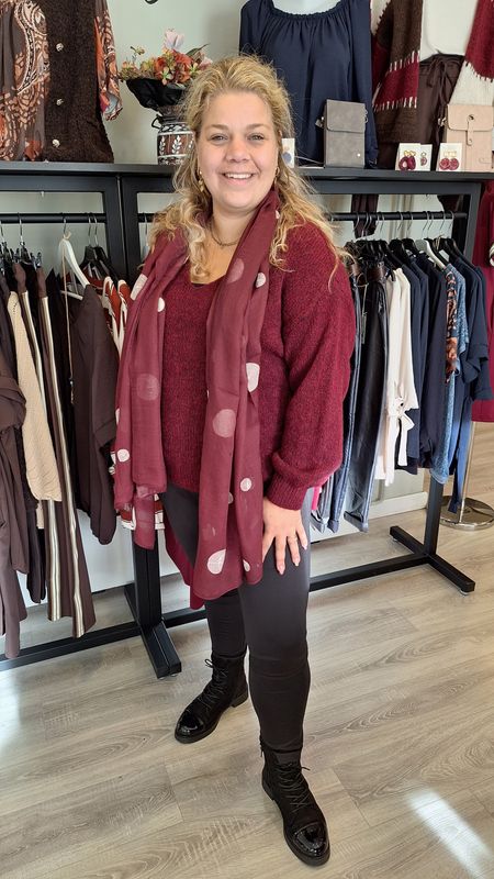 Travelstof broek zwart