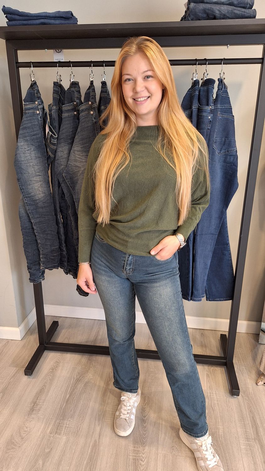 Norfy dames jeans straight fit