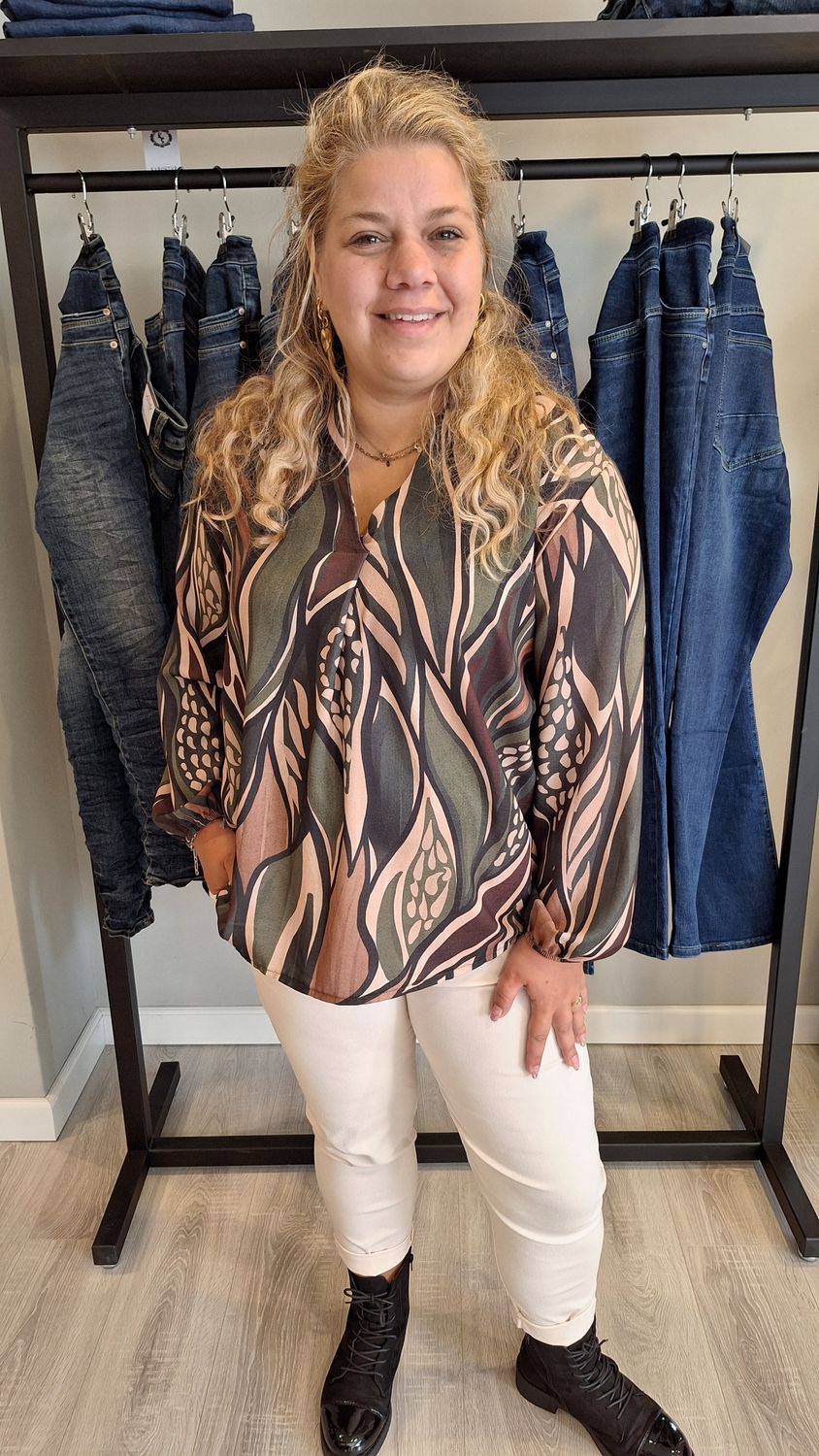 Blouse Jayde groen