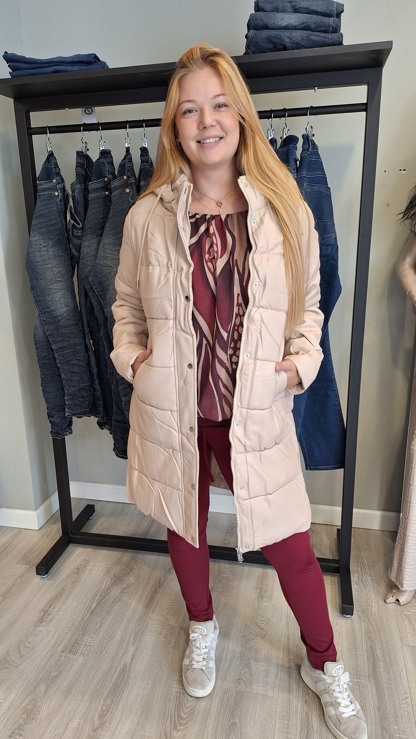 Coat Long Crème